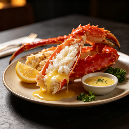 Premium Wild-Caught Alaskan King Crab Legs
