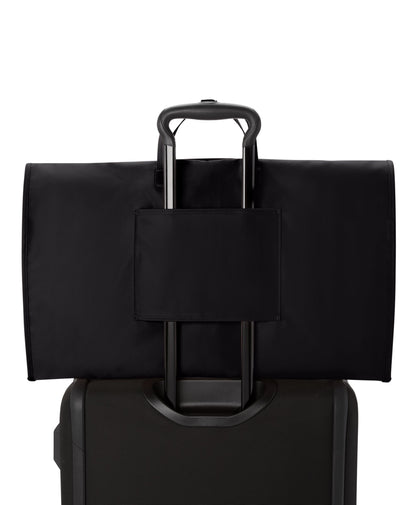 Lightweight Nylon Travel Garment Bag With Add-a-Bag Luggage Sleeve