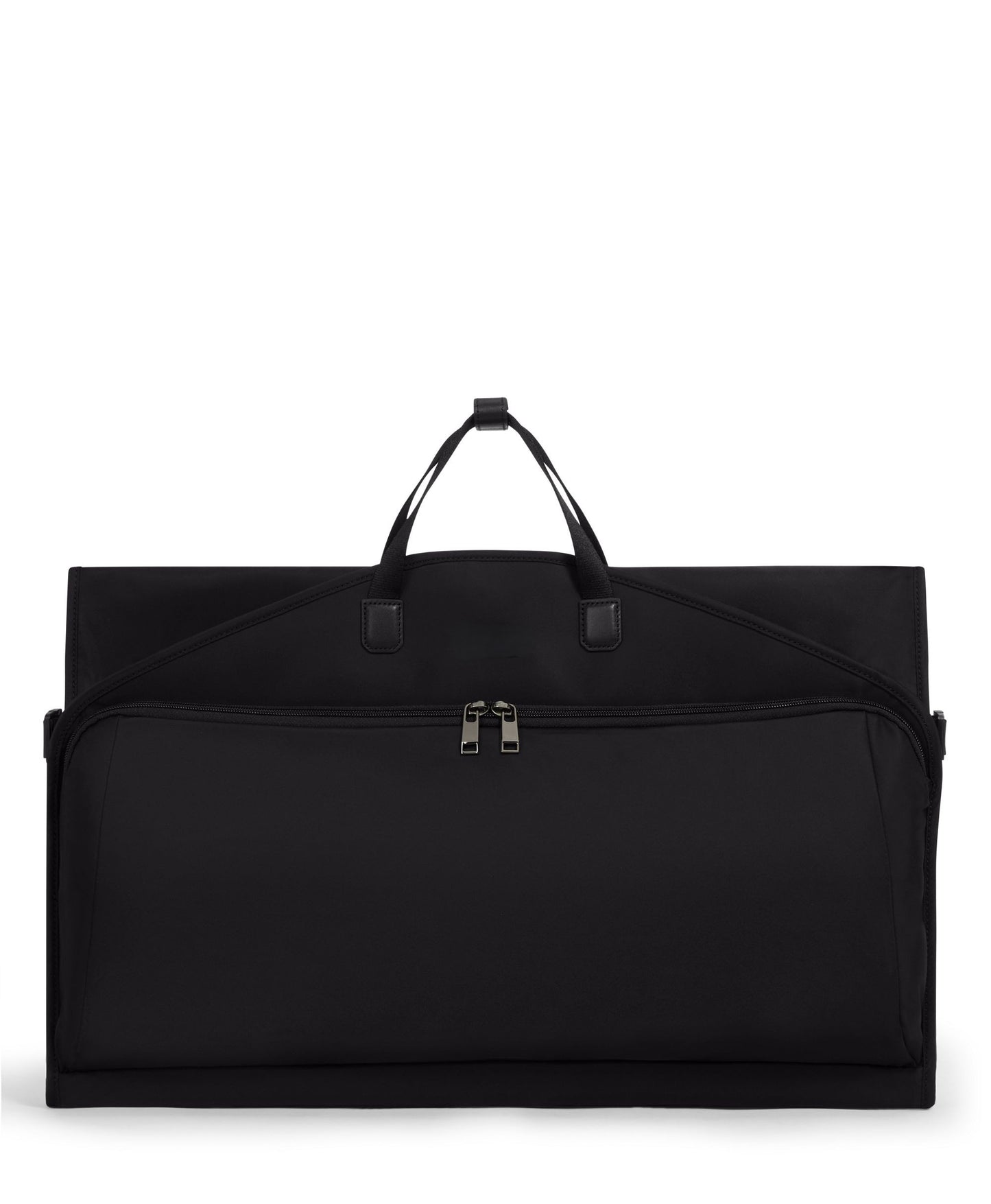 Lightweight Nylon Travel Garment Bag With Add-a-Bag Luggage Sleeve