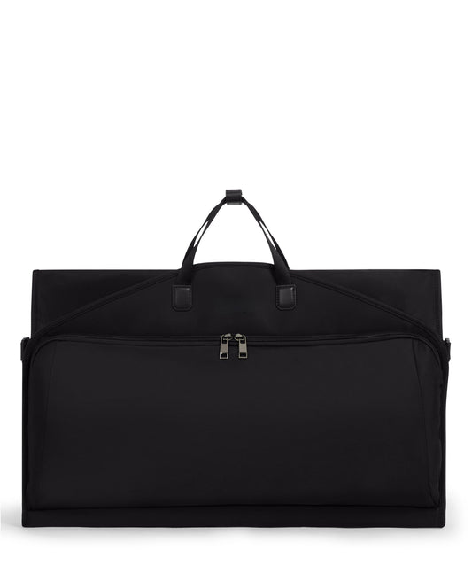 Lightweight Nylon Travel Garment Bag With Add-a-Bag Luggage Sleeve