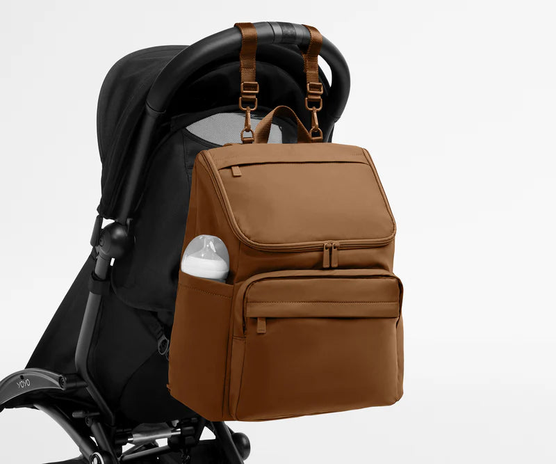Multi Function Nylon Travel Backpack With Stroller Straps & Laptop Sleeve