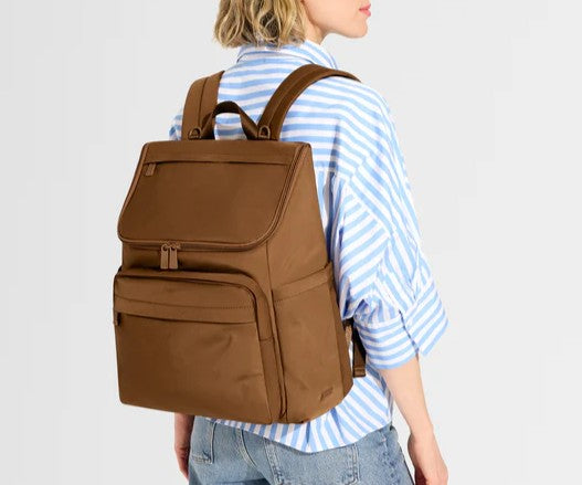 Multi Function Nylon Travel Backpack With Stroller Straps & Laptop Sleeve