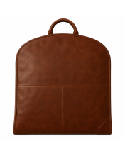 Premium Leather Wrinkle Resistant Travel Garment Bag With Multi Pockets